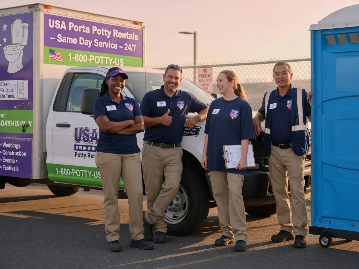 Porta Potty Rental company in Roselle Park, NJ